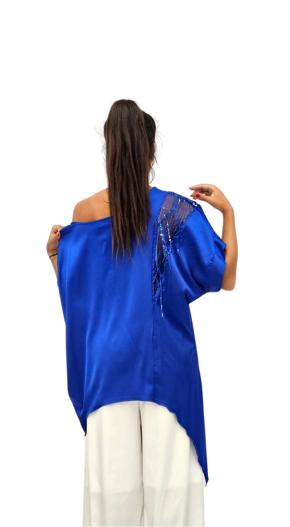 Μπλούζα Silky Blue ♥ - Image 2