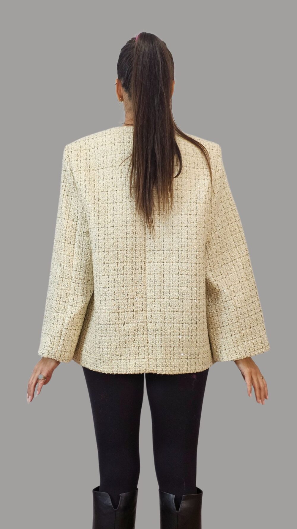 Σακάκι Chantel Beige - Image 3