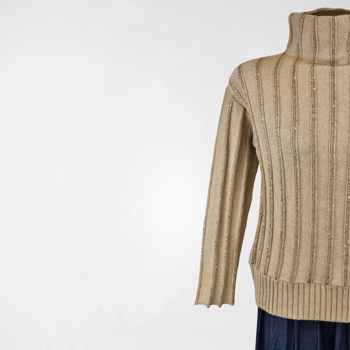 Μπλούζα Starlen Πλεκτή με παγιέτες - Image 2