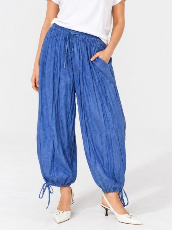 Παντελόνα Boho Blue Balloon Βαμβακερό ♥