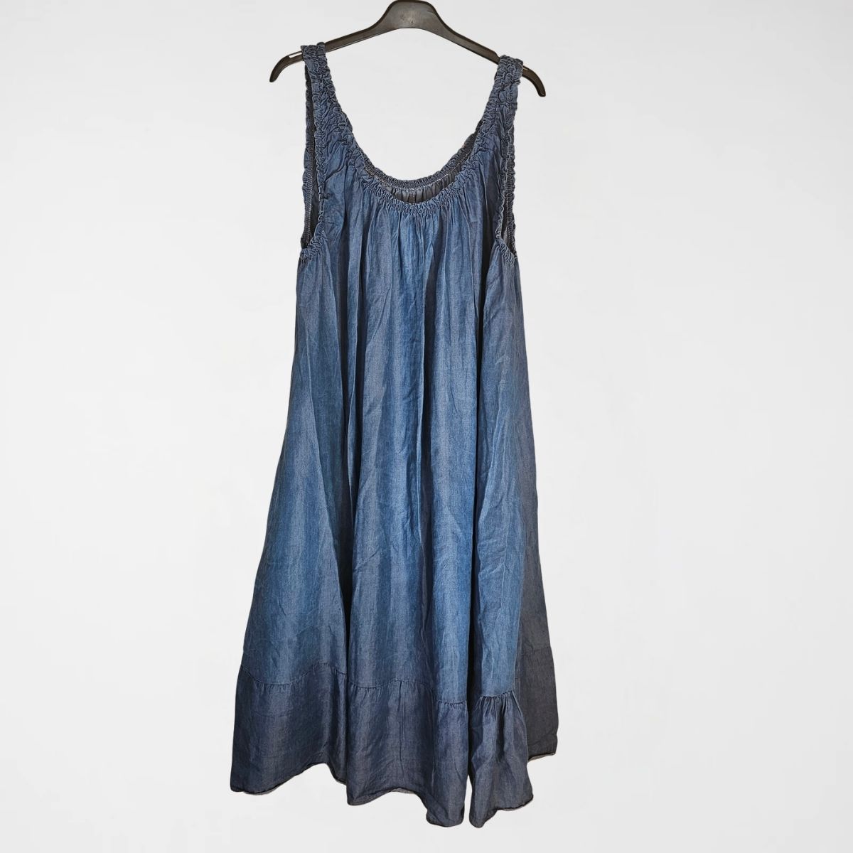 Φόρεμα Jeany Denim Midi Tencel ♥ - Image 4