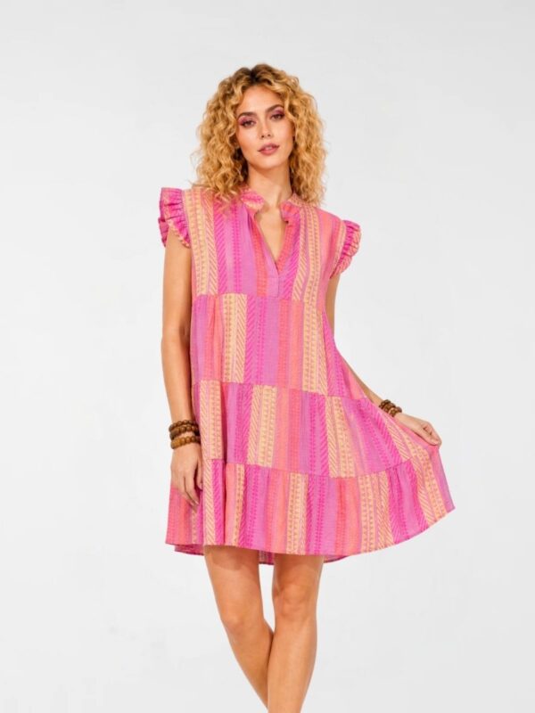 Φόρεμα Tribal Midi Βαμβακερό ♥