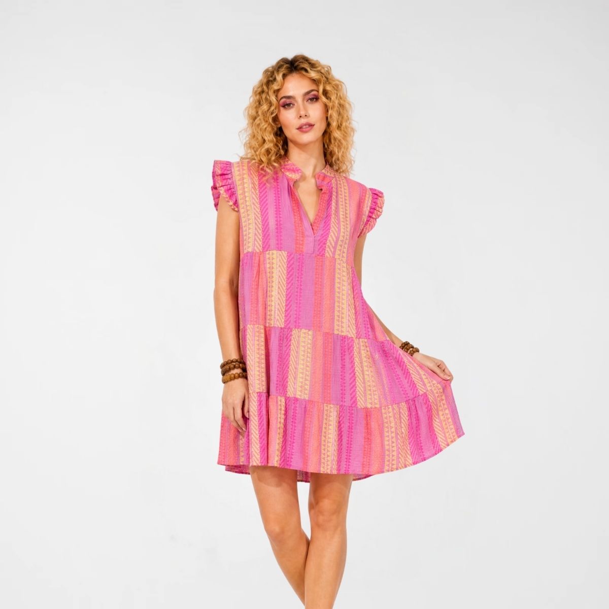 Φόρεμα Tribal Midi Βαμβακερό ♥