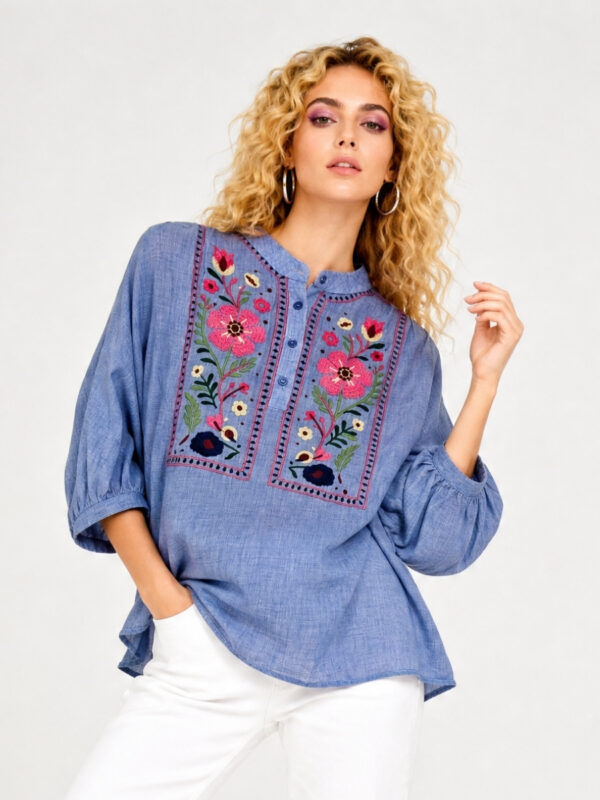 Μπλούζα Floredia Cotton ♥