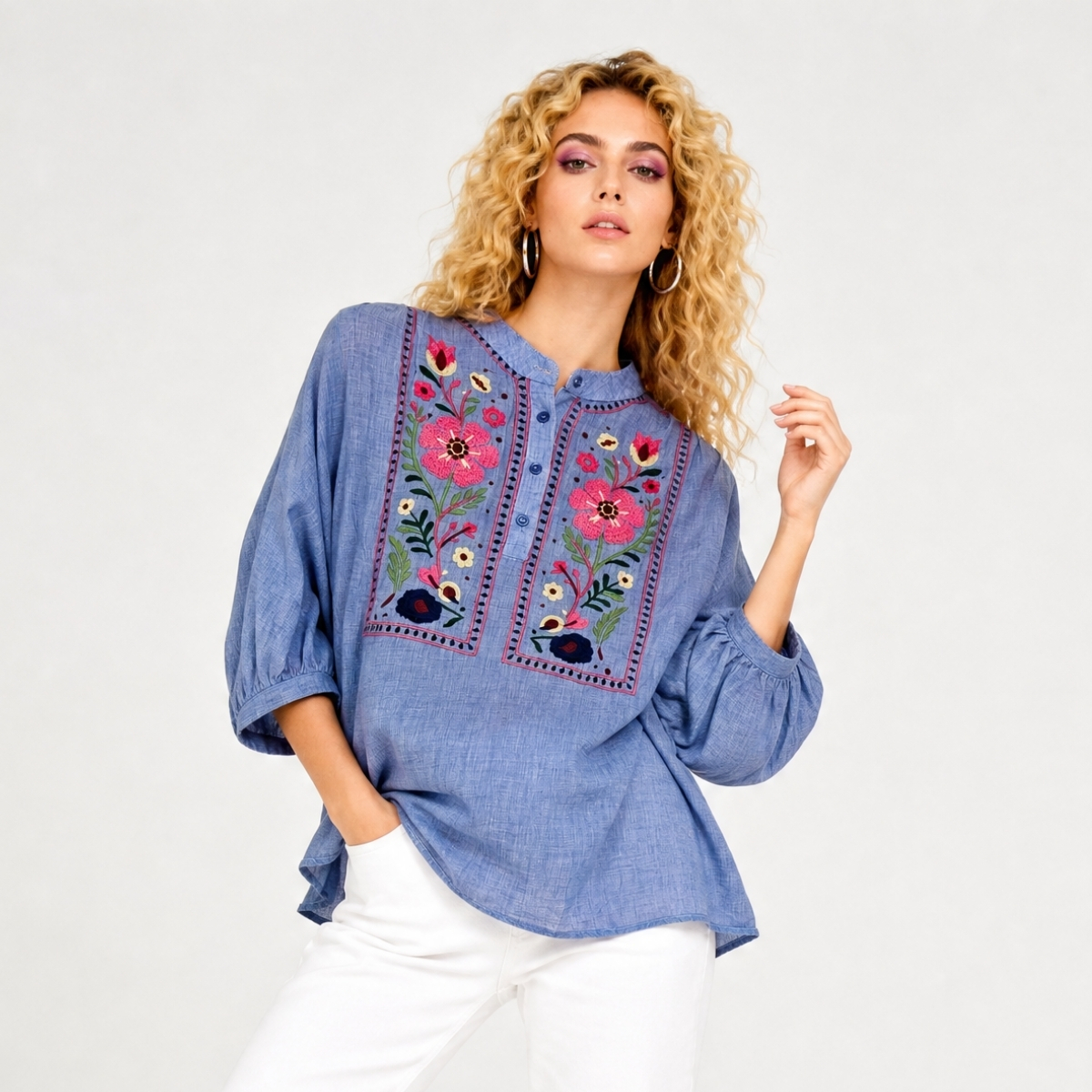 Μπλούζα Floredia Cotton ♥