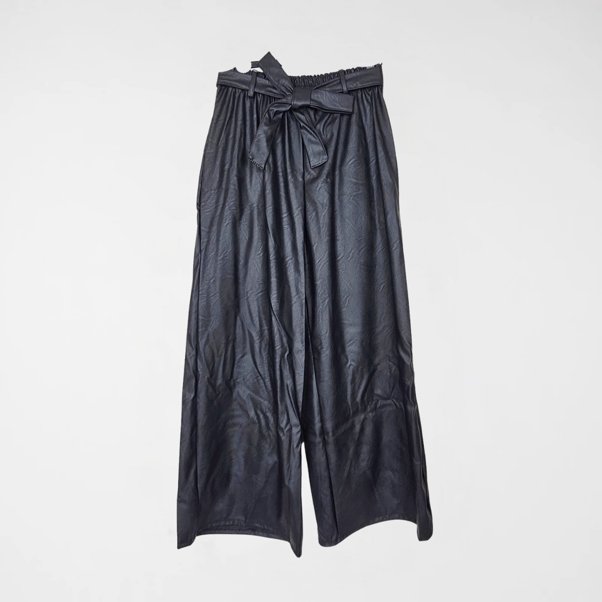 Παντελόνι Bow Leather ♥ - Image 6