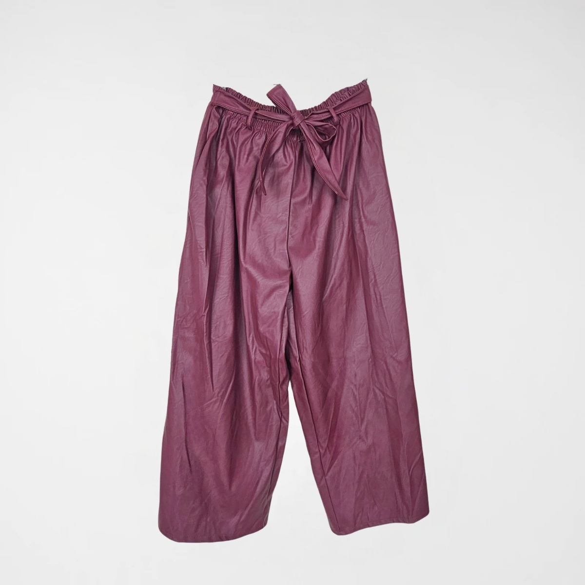 Παντελόνι Bow Leather ♥ - Image 3