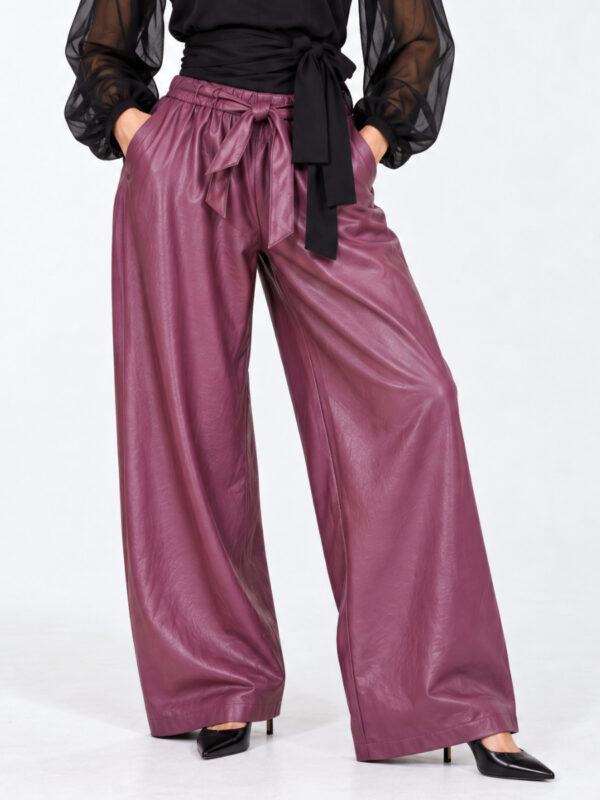 Παντελόνι Bow Leather ♥